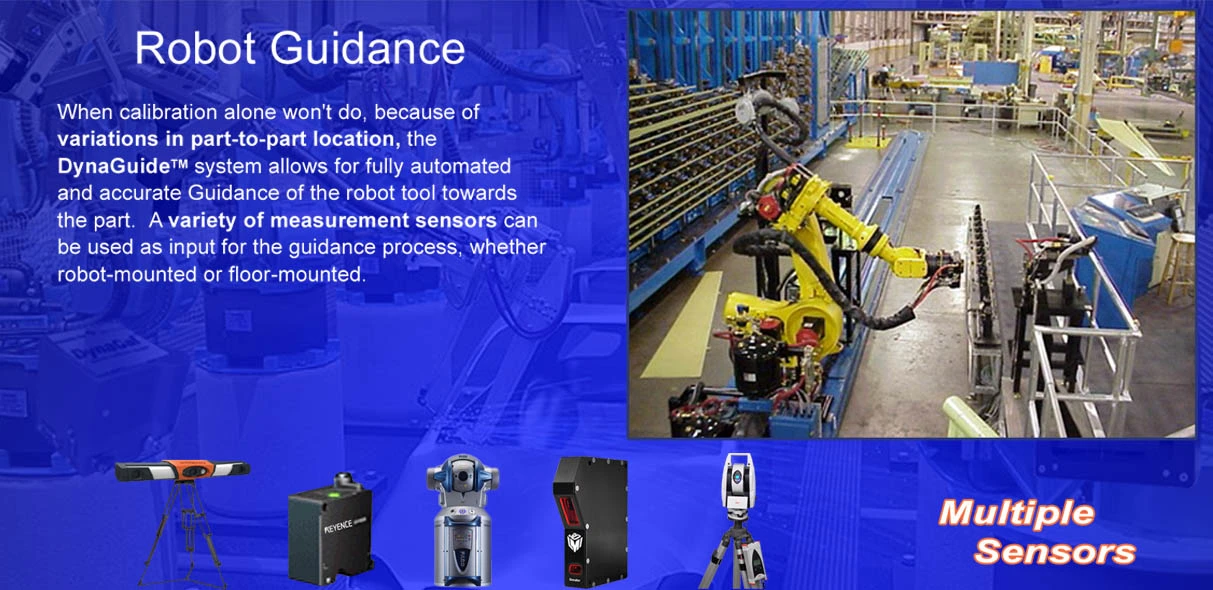 Robot Guidance Multiple Sensors